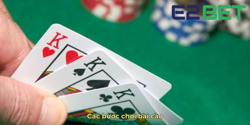 Các bước chơi bài cào
