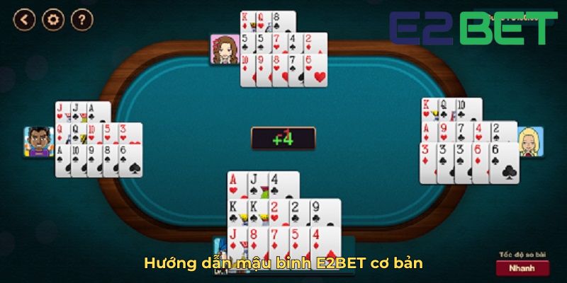 Hướng dẫn mậu binh E2BET cơ bản