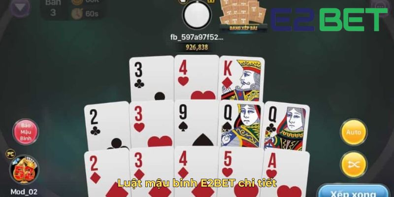 Luật mậu binh E2BET chi tiết