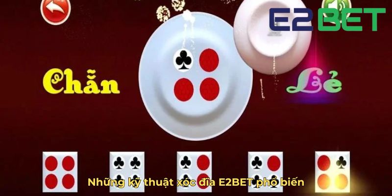 Những kỹ thuật xóc đĩa E2BET phổ biến